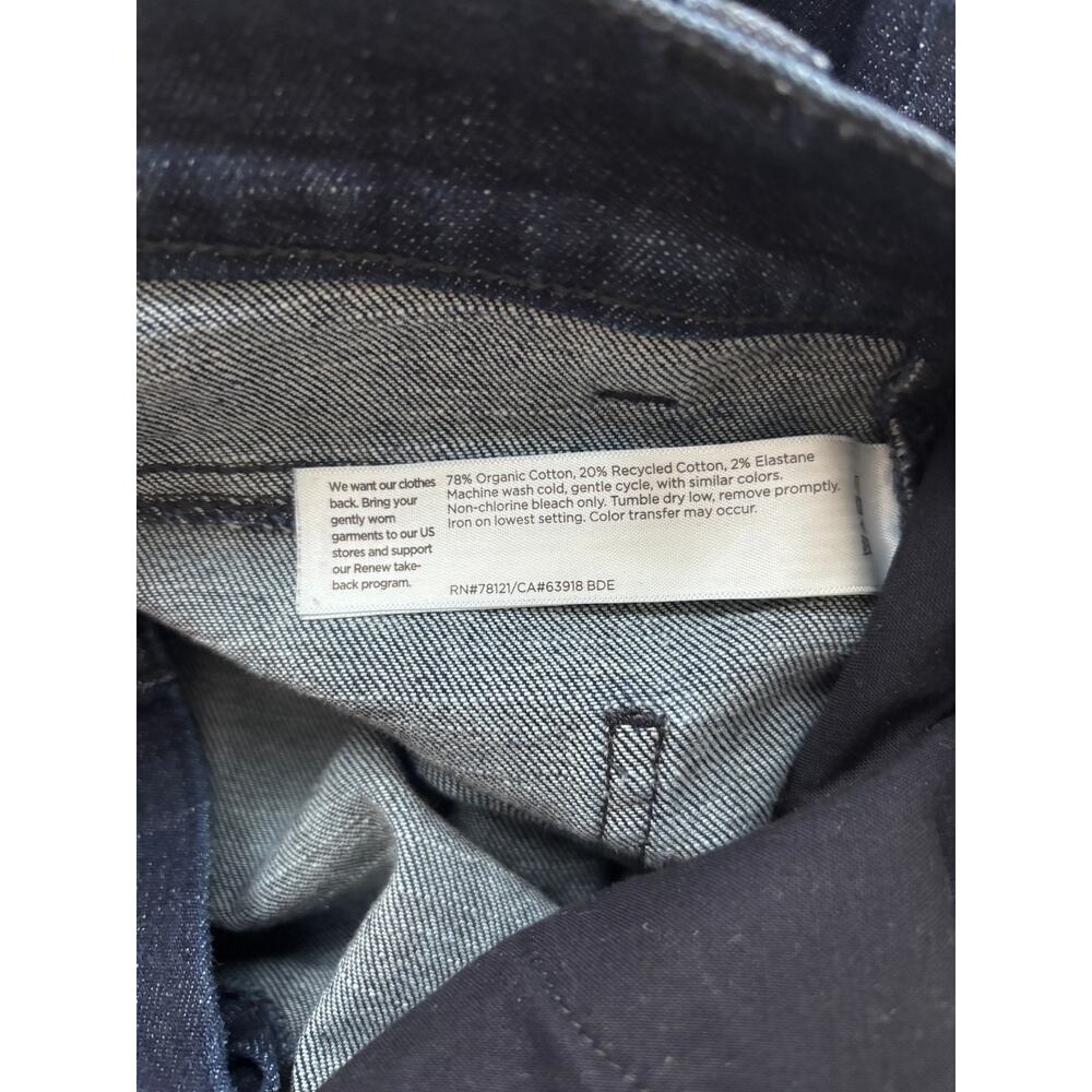 Eileen Fisher - NWOT  Women's Organic Cotton Stretch Straight Jean Size S - Picture 7 of 7
